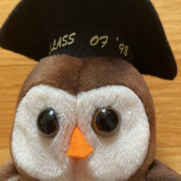 Vintage 1998 Ty Beanie Baby named Wise - Picture 3 of 10